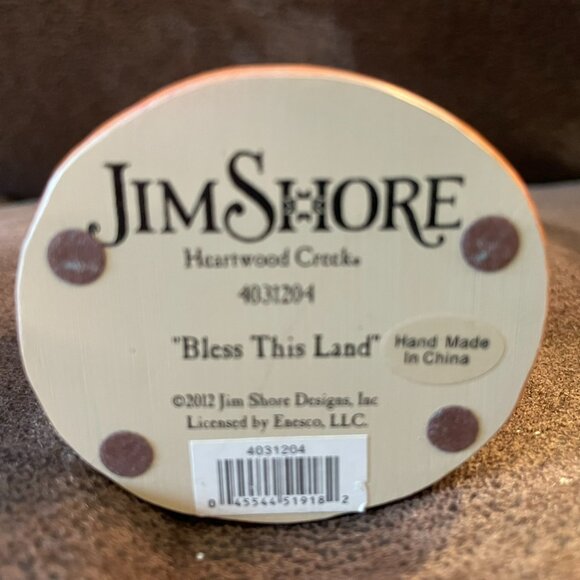 Jim Shore "Bless This Land" Patriotic Angel Figurine - Picture 3 of 3